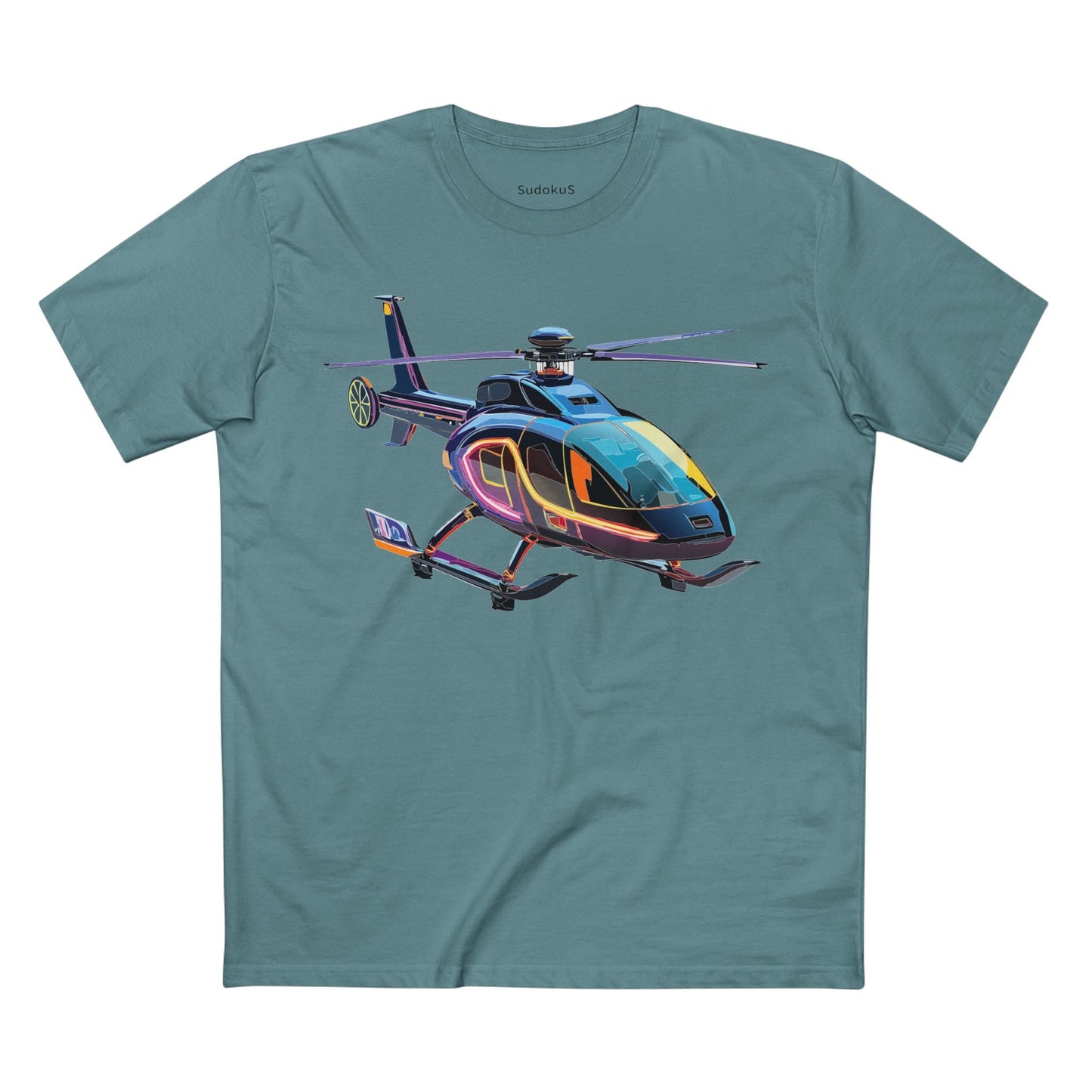 Chopper Graphic Unisex 100 Cotton Staple Tee 16