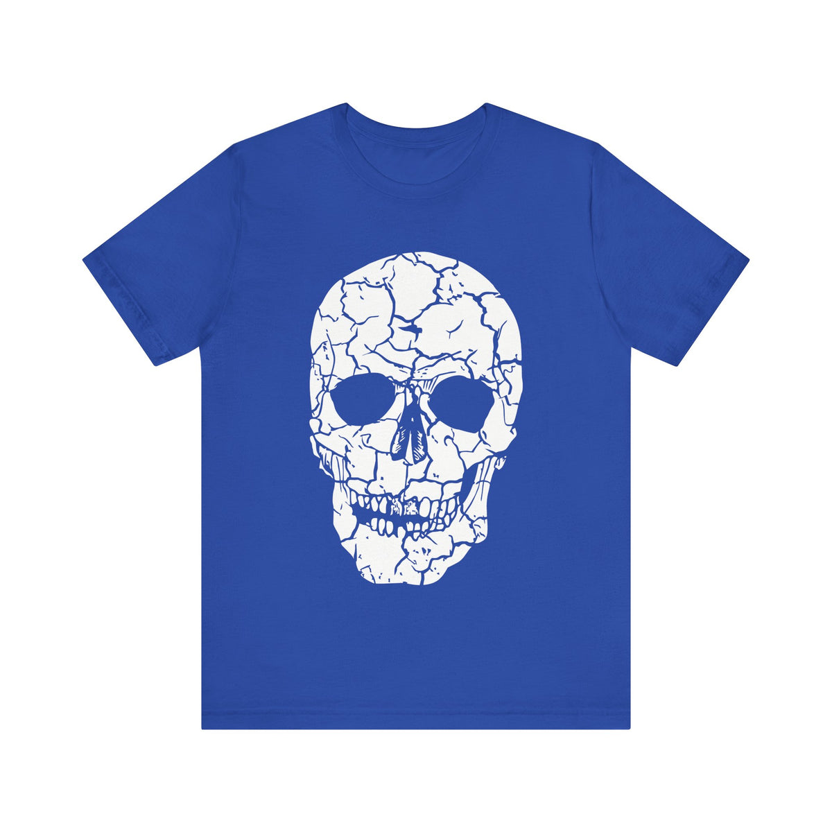 Camiseta unisex de algodón con calavera