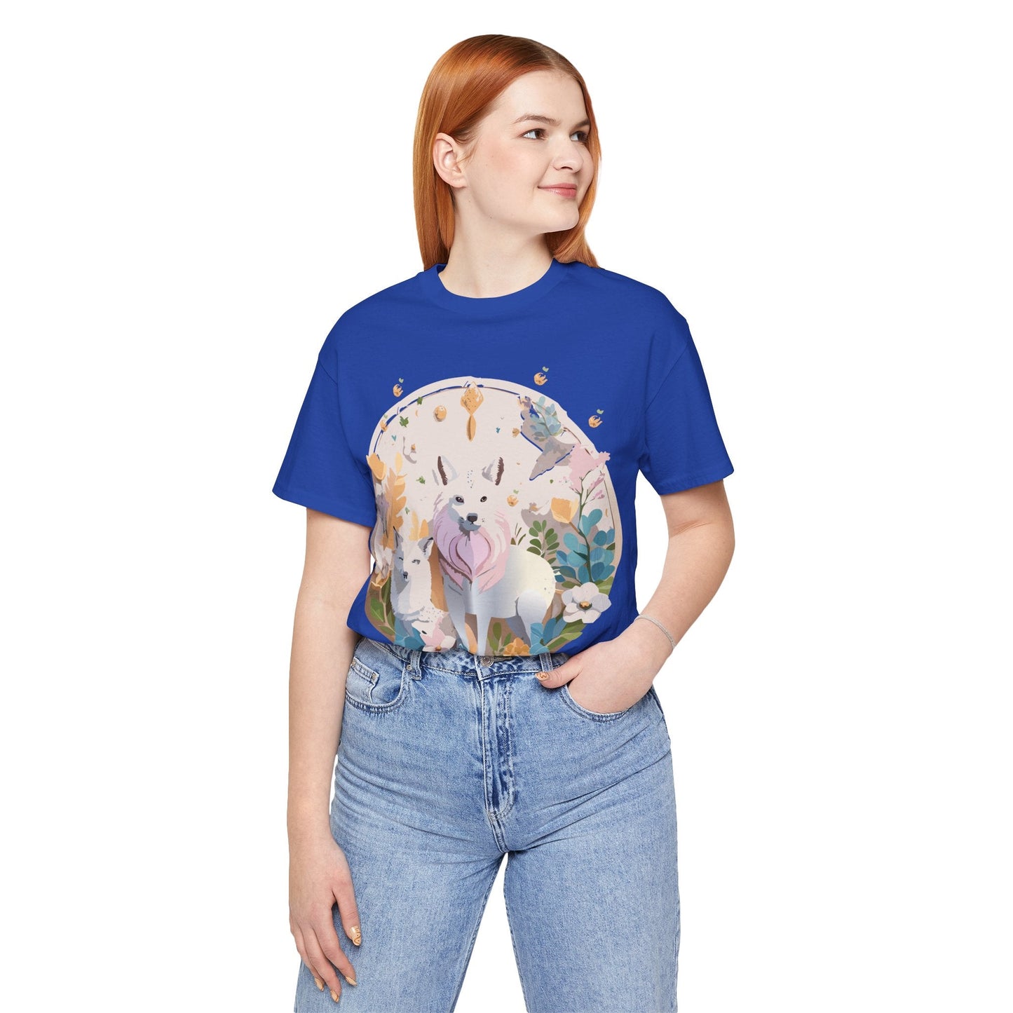 Adelpha Graphic Tee Unisex Short Sleeve Shirt With Vintage Art Design For Everyday Wear
