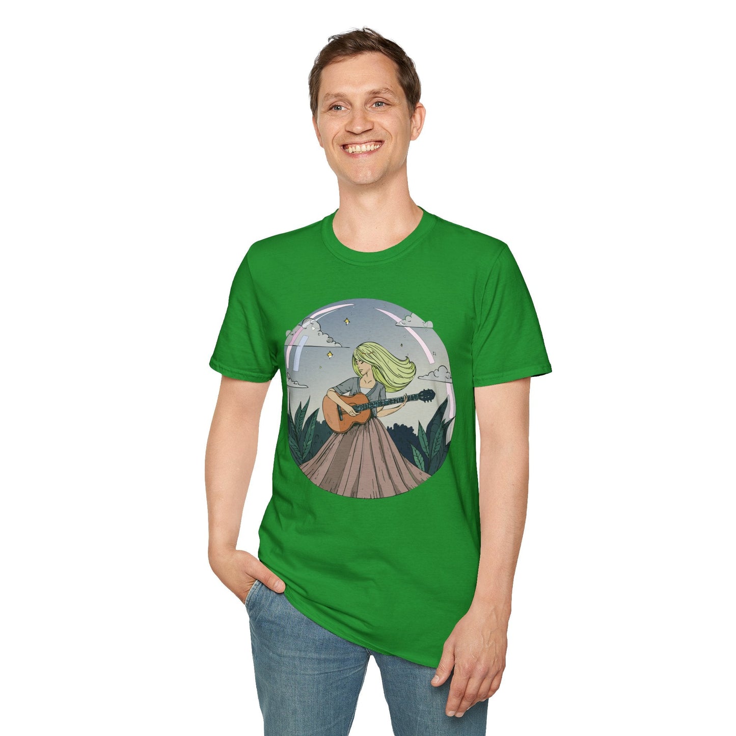 Womens Graphic T Shirt Art Design Softstyle 64000 Gildan Unisex Cotton Tee Premium Comfort