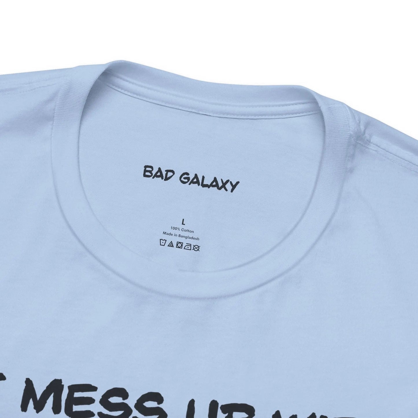 Animal T Shirt By Bad Galaxy Unisex 100 Percent Cotton Graphic Tee Eco Friendly Made In USA