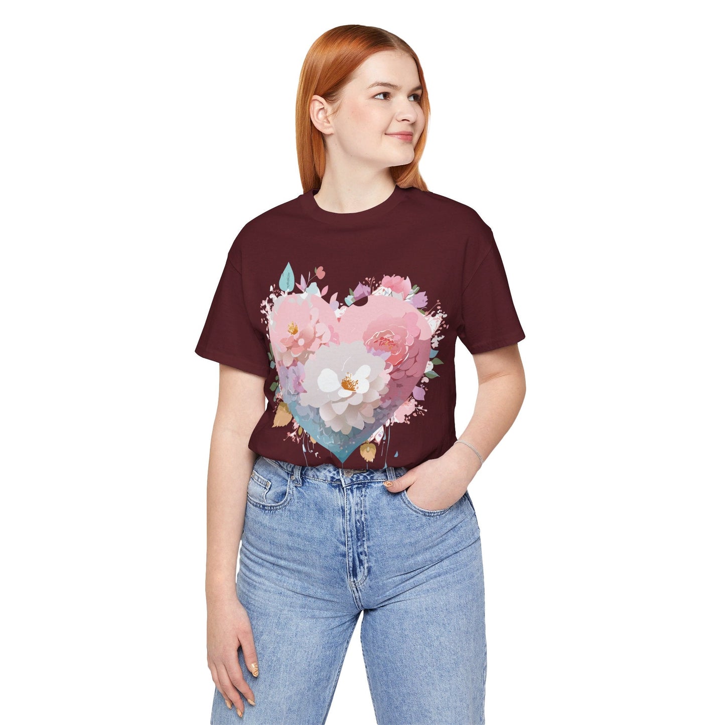Valentine Graphic Tee Unisex Adelpha Vintage Inspired Art Shirt For Everyday Wear