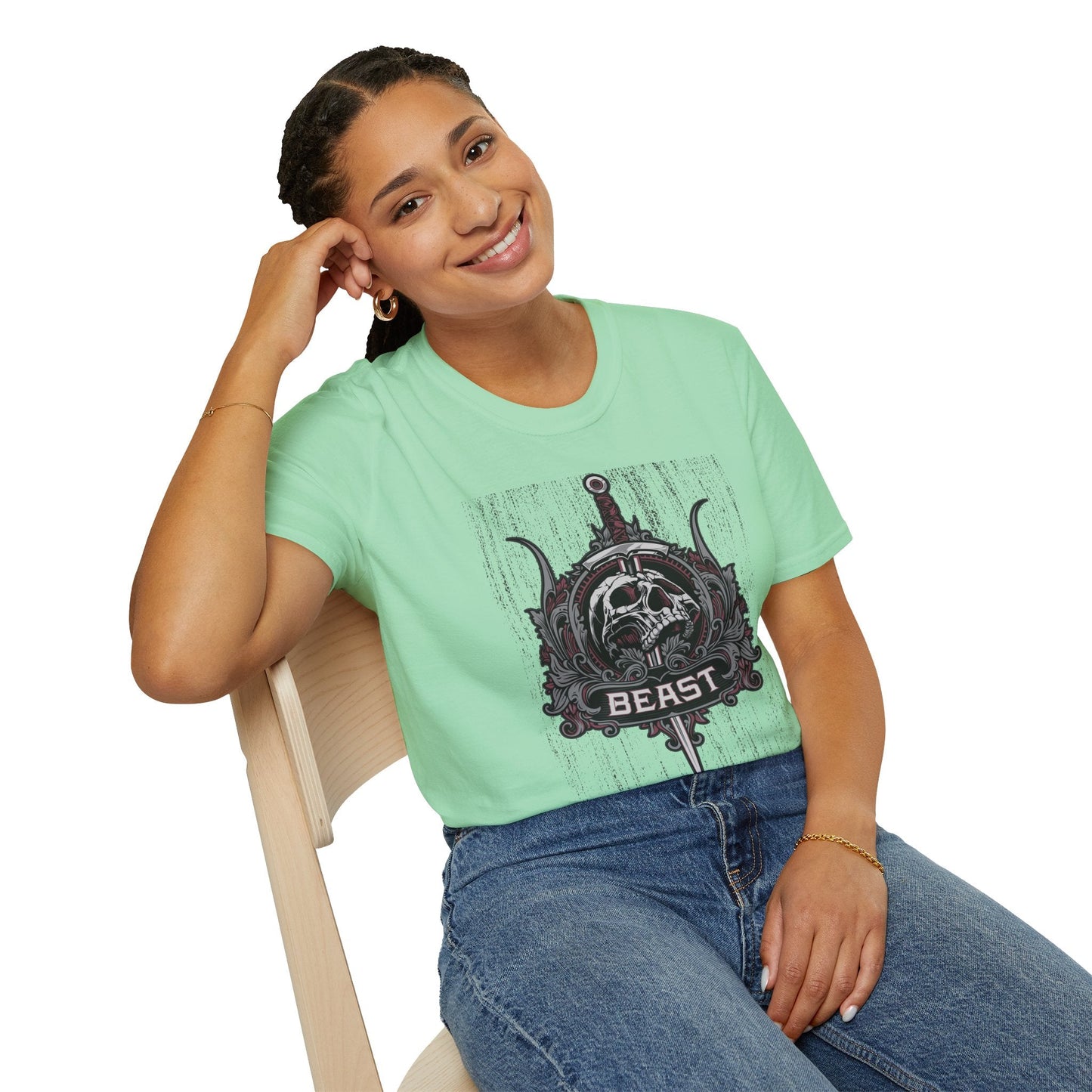 Art Design Graphic Tee Shirt Unisex Gildan Softstyle 64000 Cotton 4.5 Oz Lightweight Comfort