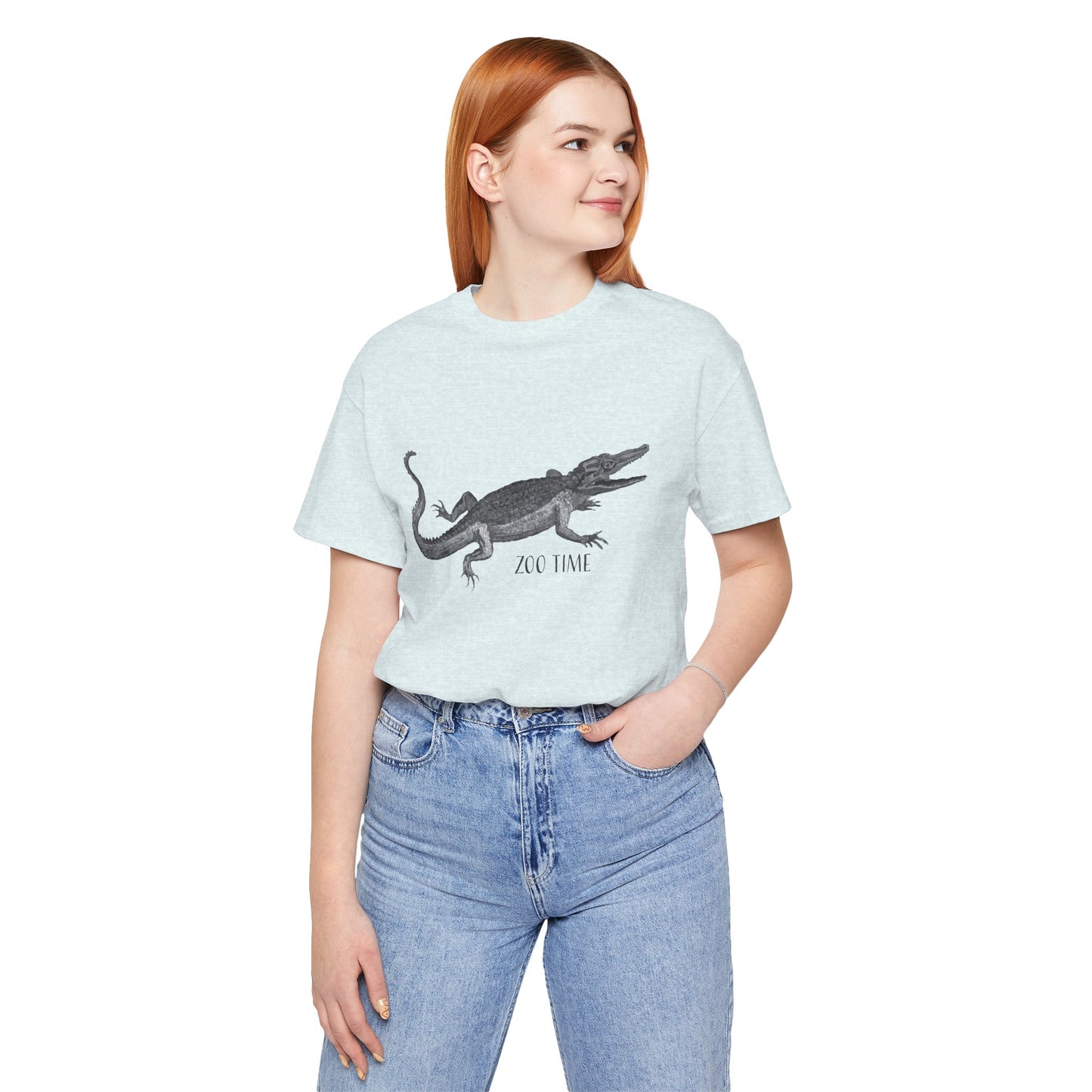 Unisex Tee Shirt with animals Print