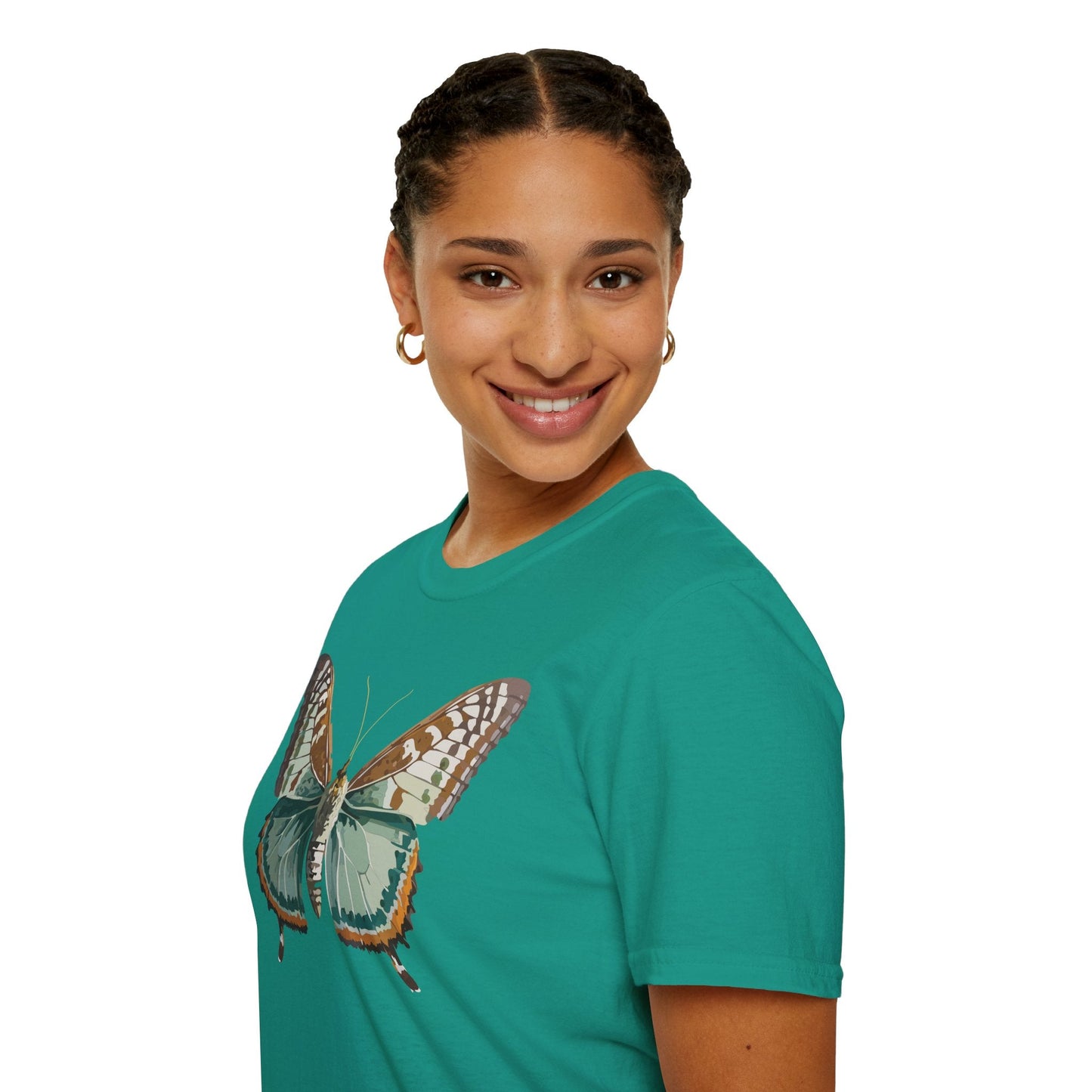 Butterfly Monarch Shirt Unisex Gildan Softstyle 64000 T Shirt 100 Percent Cotton