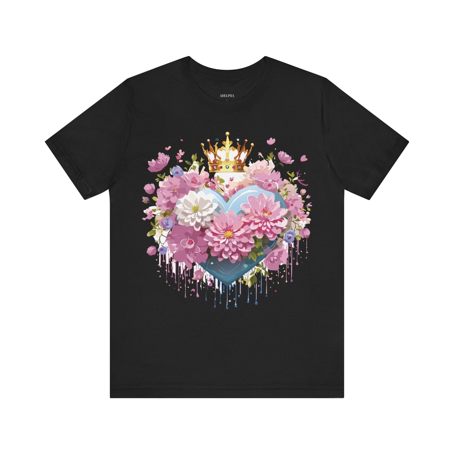 Valentine Graphic T Shirt Unisex Adelpha Vintage Inspired Artwork Tee Premium Short Sleeve