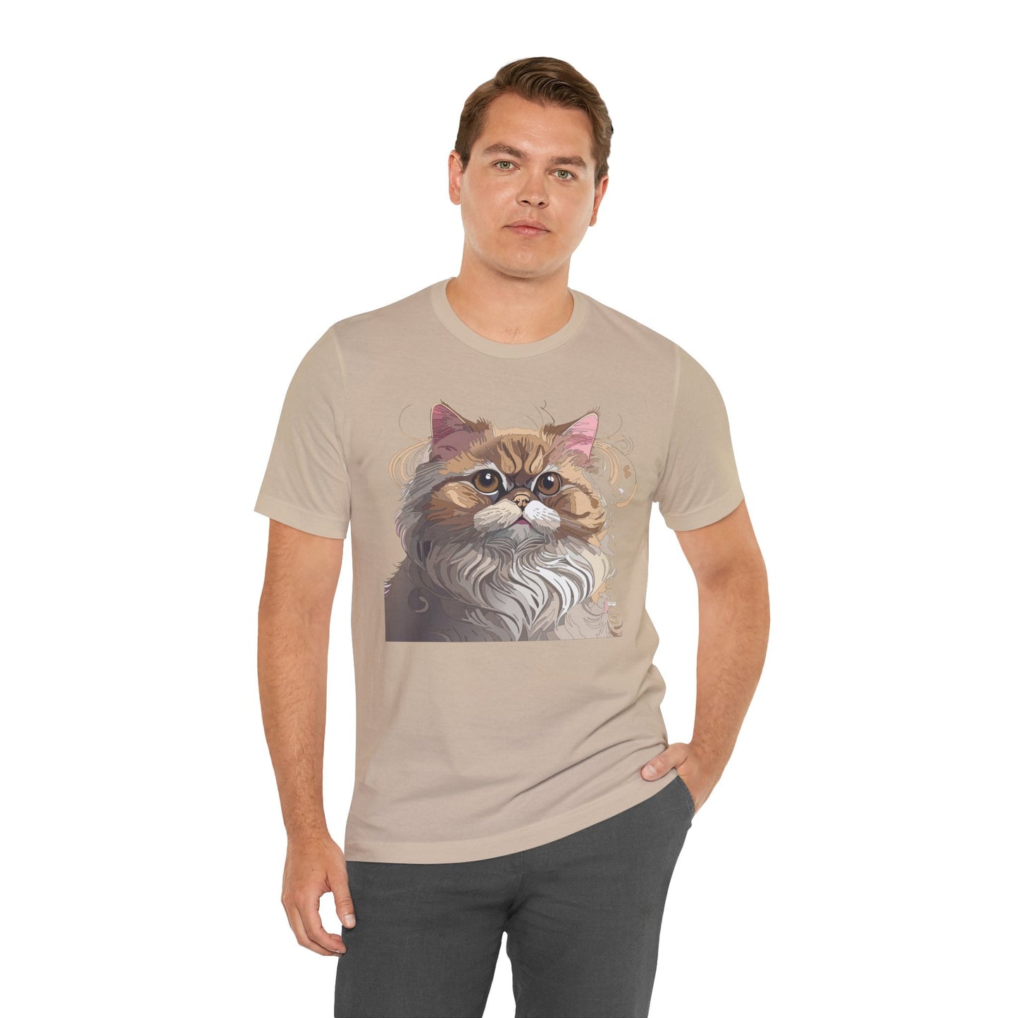 Unisex Animal Shirt With Animals Art Design Tee Short Sleeve Wildlife Print Tee Collection