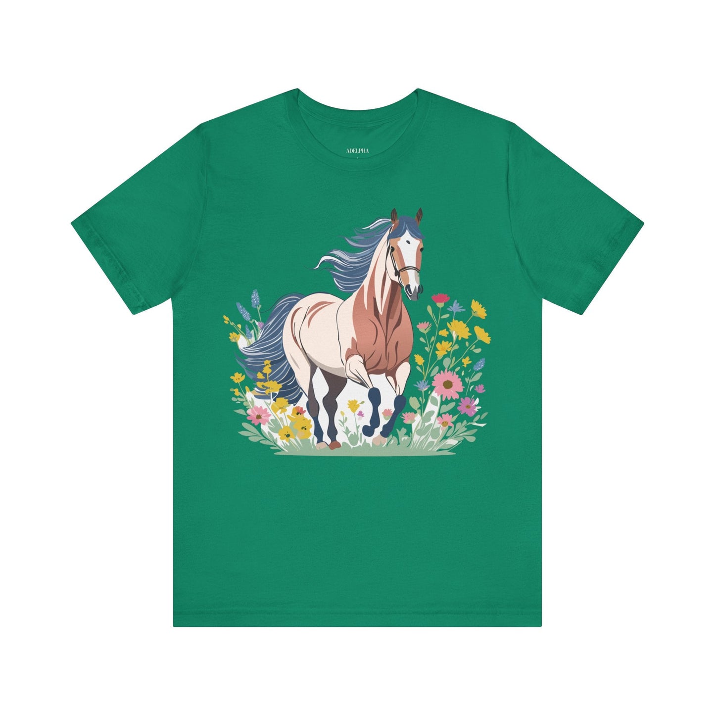 Horse Graphic Unisex 100 Cotton Vintage Animal Art T-Shirt 10
