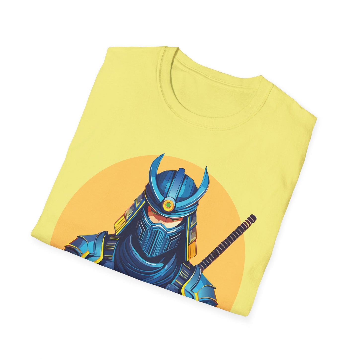 Samurai Shirt Unisex Softstyle T Shirt 100 Percent Ring Spun Cotton Tee For Everyday Comfort