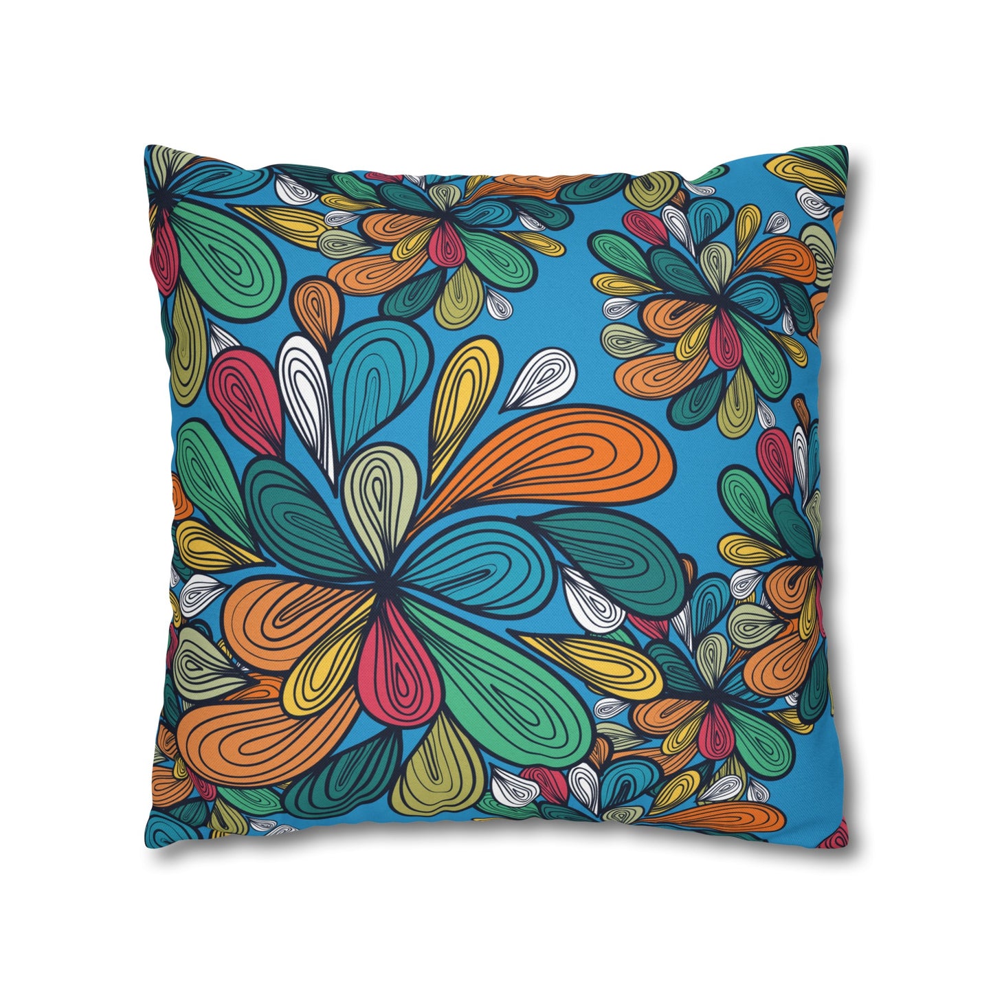 Floral Poly Pillowcase