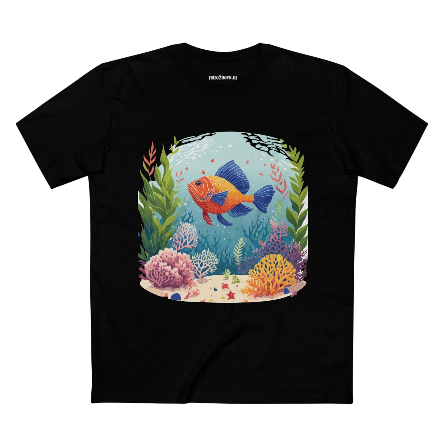 Ocean Shirt Ocean Pacific OP 10 Unisex Premium Cotton Art Tee Retro Inspired Design