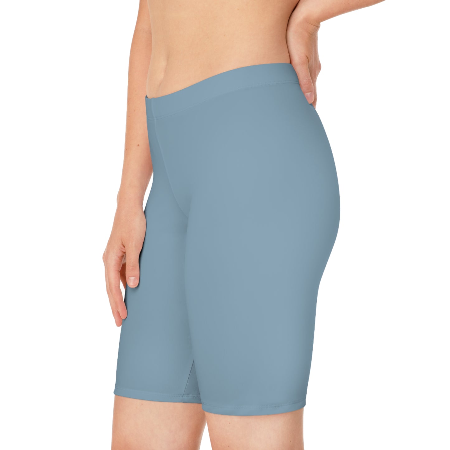 Blue Color Biker Shorts, Blue Biker Shorts 2