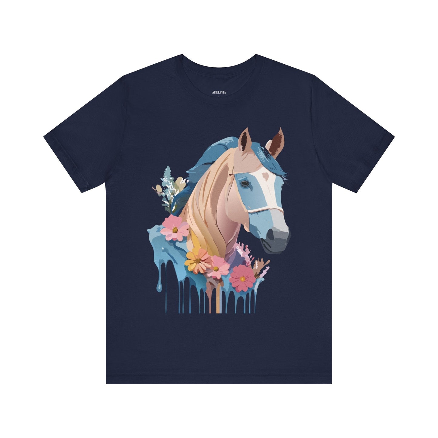 Horse Graphic Unisex 100 Cotton Vintage Animal Art T-Shirt 12