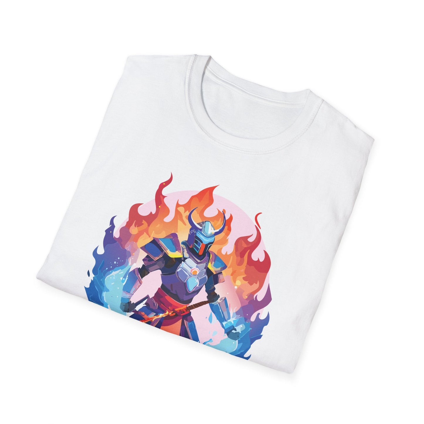 Samurai Shirt Unisex Gildan Softstyle 64000 Tee 100 Percent Cotton Comfortable Tee