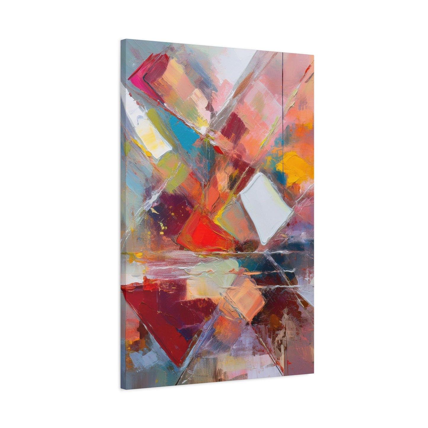 Abstract Oil Painting Print Canvas 20x24,20x30,24x30 24x32,24x36,30x40 32x48,36x48,40x60 Pine-Wood Inner Frame ABS-180