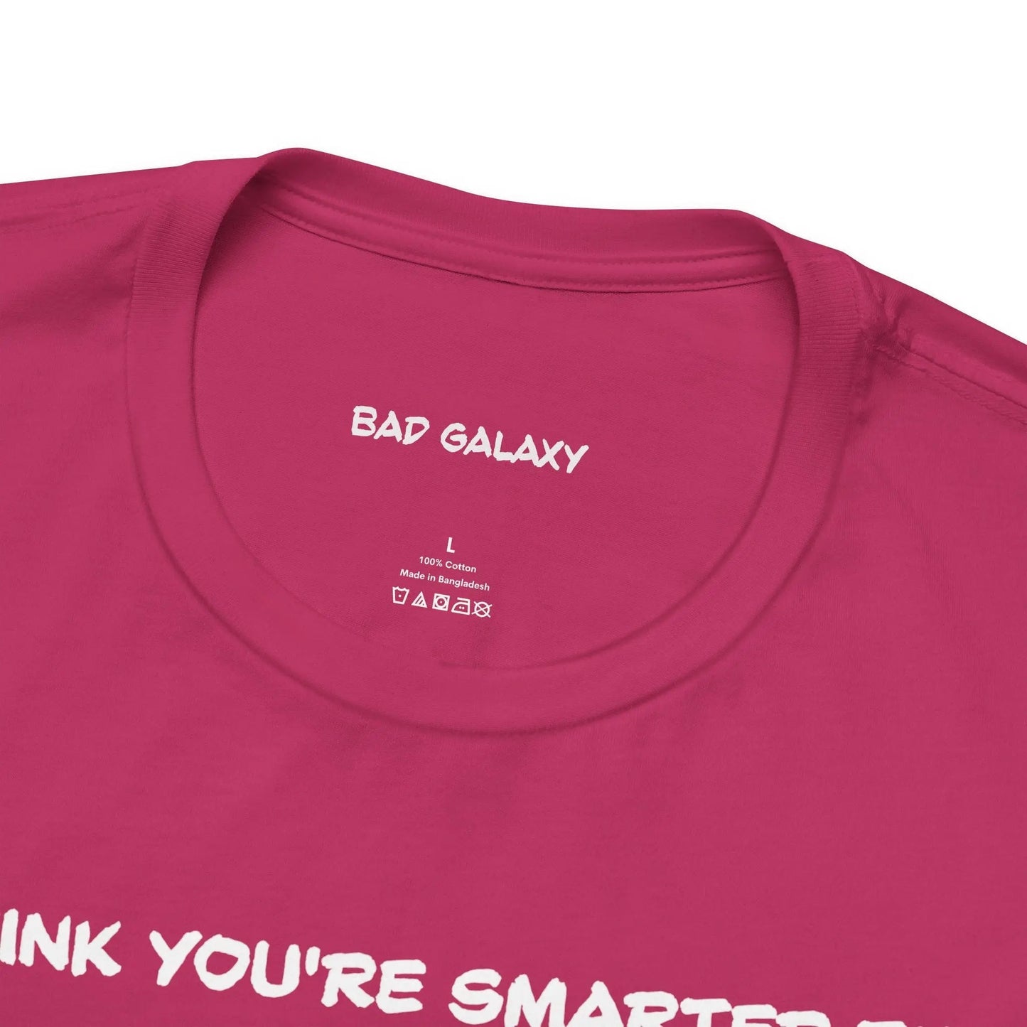 Animal T Shirt Made To Order In USA From Bad Galaxy With Eco Friendly Inks And 100 Percent Cotton