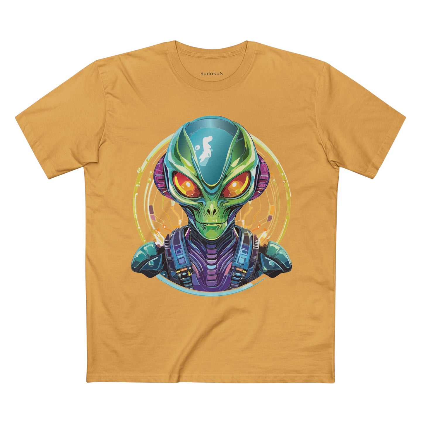 Aliens Graphic Unisex 100 Cotton Staple Tee 15