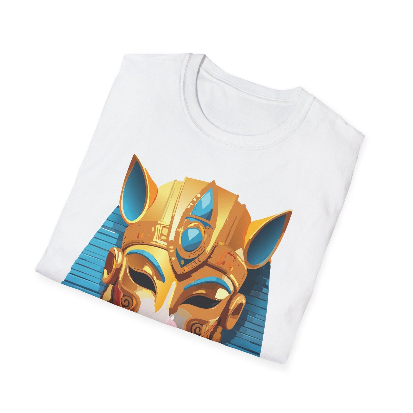 Mask Tee Shirt Unisex Gildan SoftStyle 64000 Cotton T Shirt Masquerade Design Art Graphic