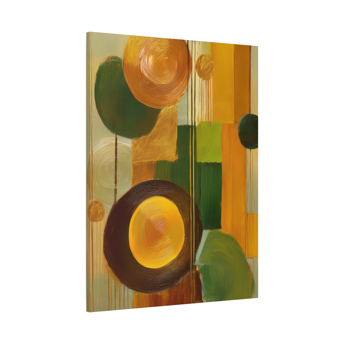 Abstract Geometric Painting Print Canvas 20x24,20x30,24x30 24x32,24x36,30x40 32x48,36x48,40x60 Pine-Wood Inner Frame ABS-58