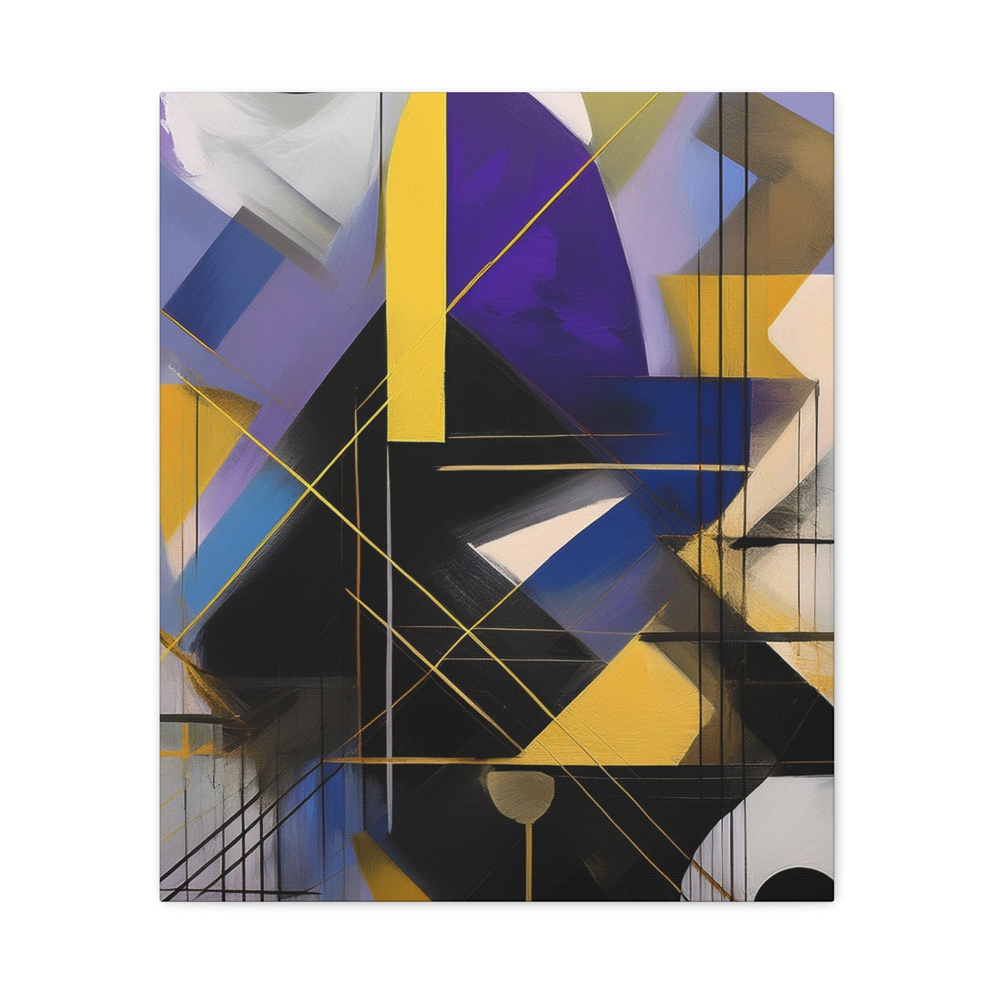 Purple Abstract Painting Print Canvas 20x24,20x30,24x30, 24x32,24x36,30x40, 32x48,36x48,40x60 Pine-Wood Inner Frame ABS-33