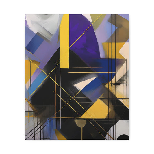 Purple Abstract Painting Print Canvas 20x24,20x30,24x30, 24x32,24x36,30x40, 32x48,36x48,40x60 Pine-Wood Inner Frame ABS-33