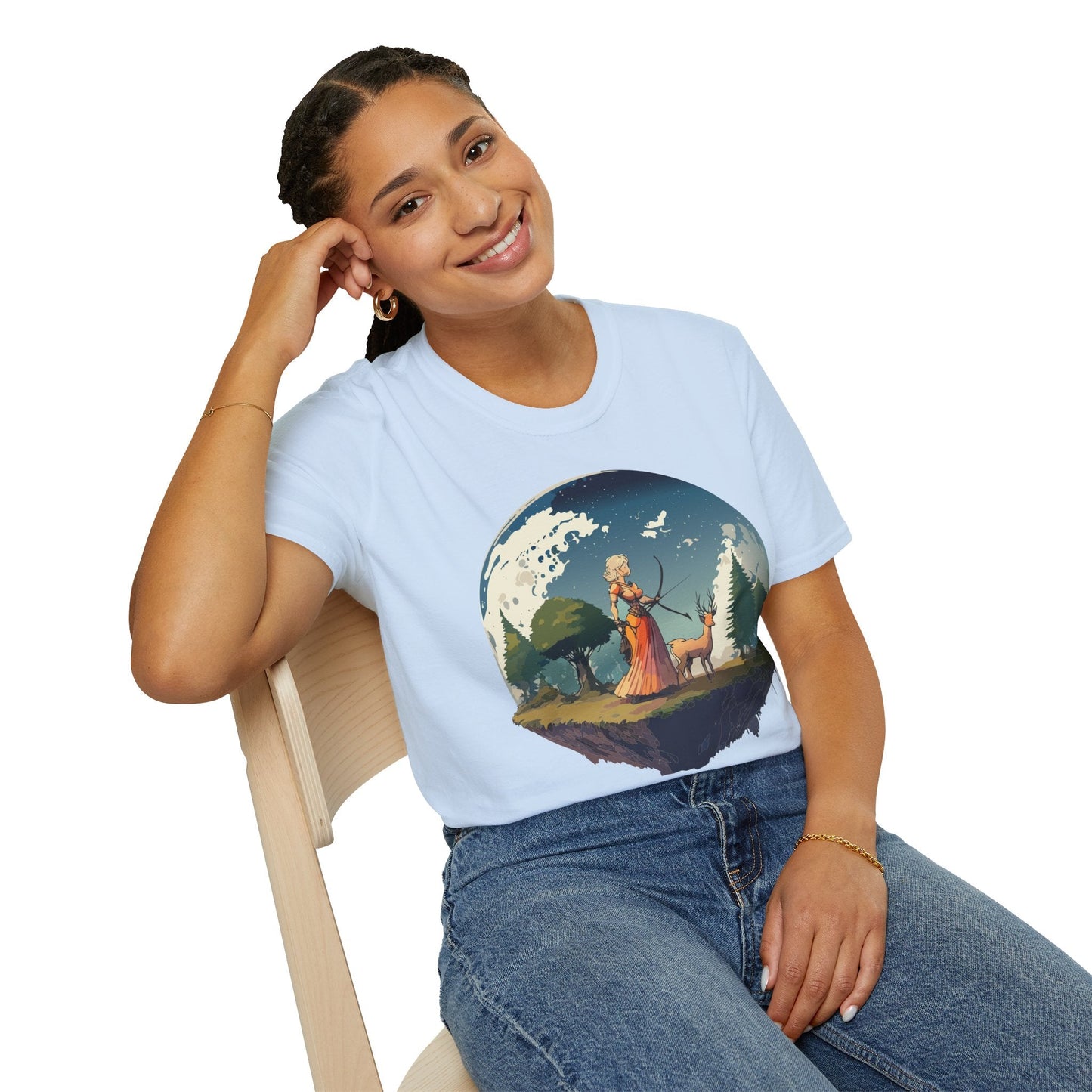 Womens Graphic T Shirts Ladies Art Design Shirt Softstyle Gildan 64000 Unisex Tee