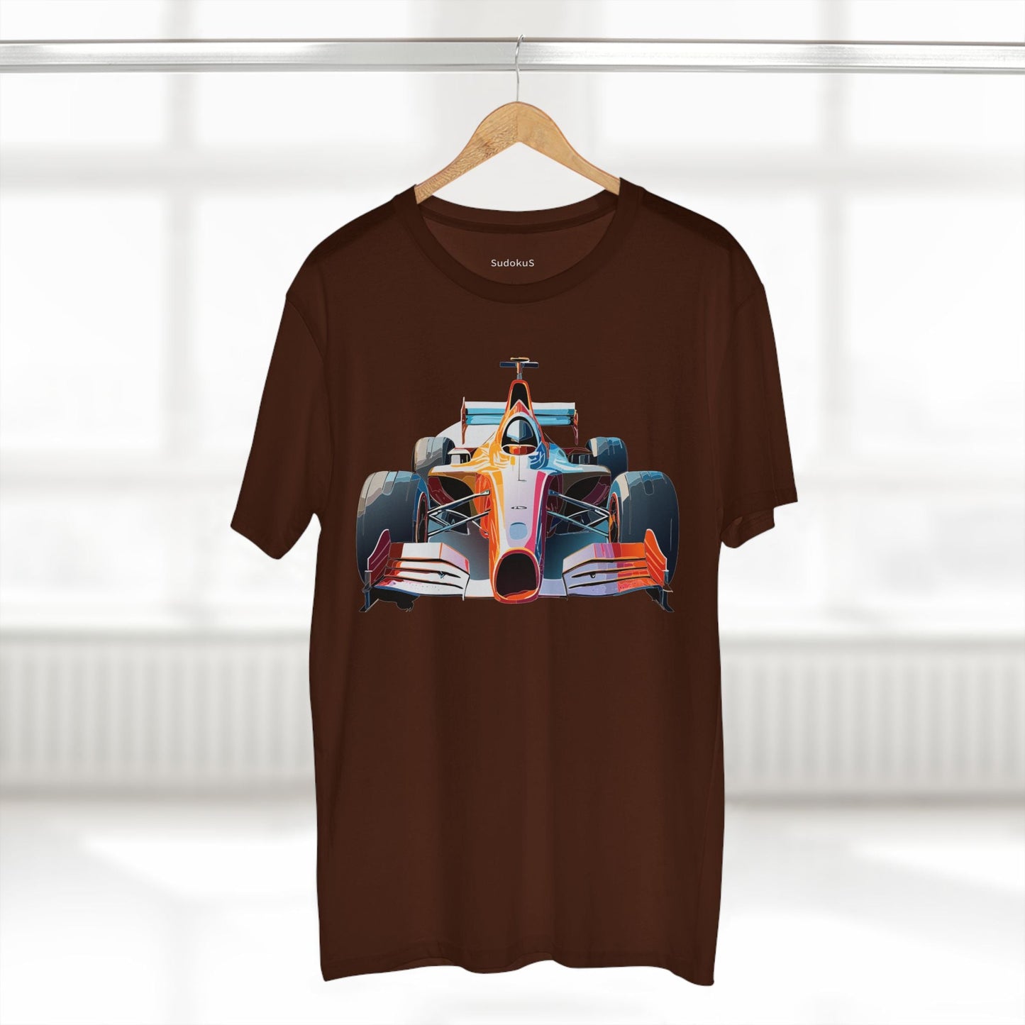 Car Graphic Unisex 100 Cotton Staple Tee 8