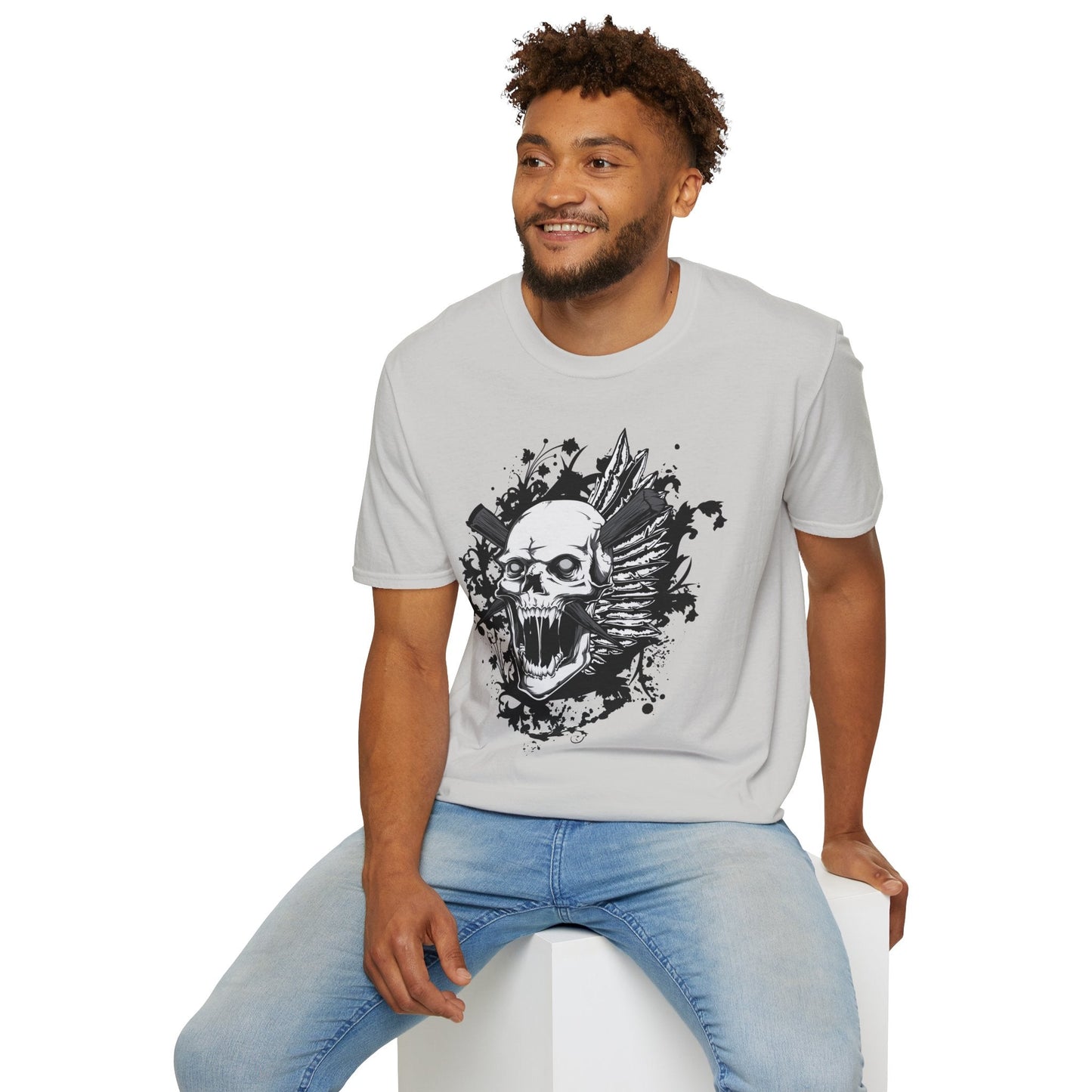 Art Design Graphic Tee Shirt Unisex Softstyle Gildan 64000 100 Percent Ring Spun Cotton