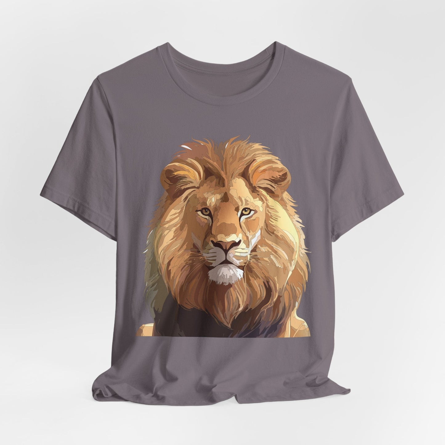 Unisex Animal Art Tee Shirt With Wild Animals Design Gildan 64000 Softstyle Cotton