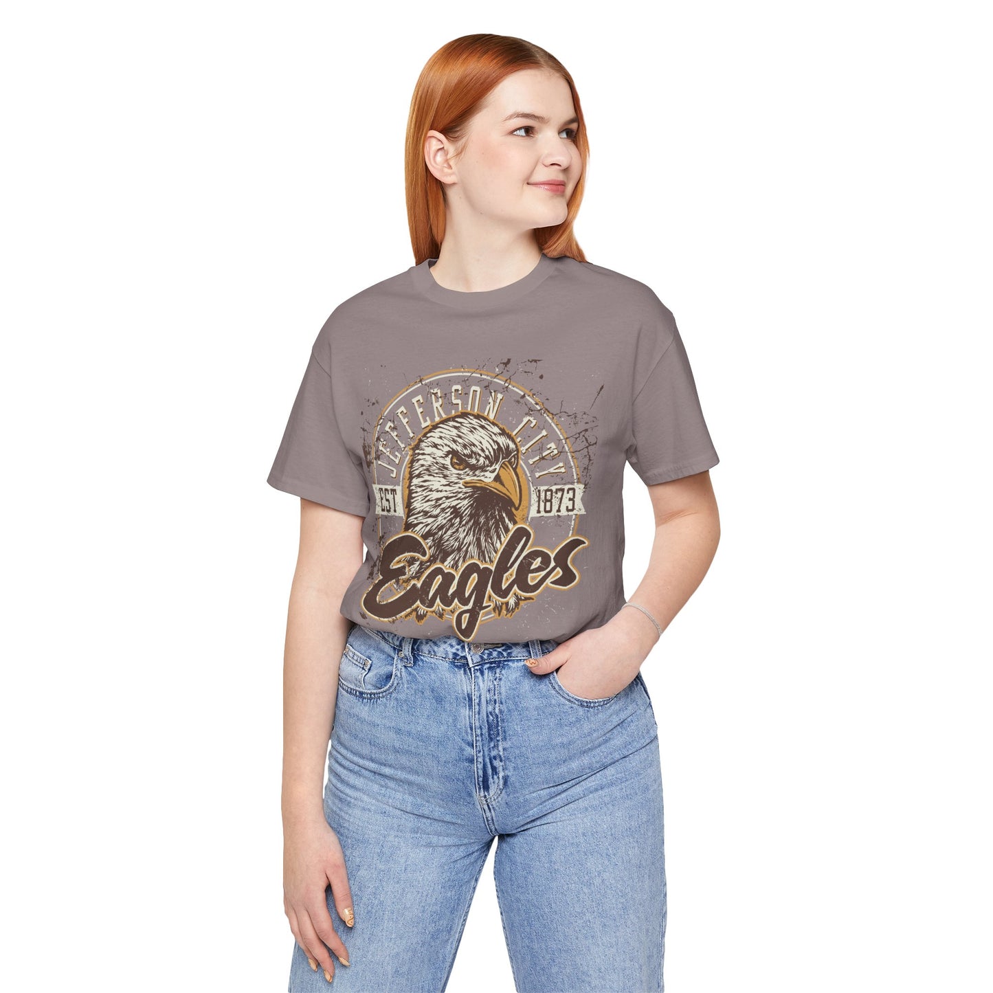 Sports Team Vintage Tee, Football Graphic T-Shirt, Eagle Graphic T-Shirt, Vintage Shirt, Design Football Tees