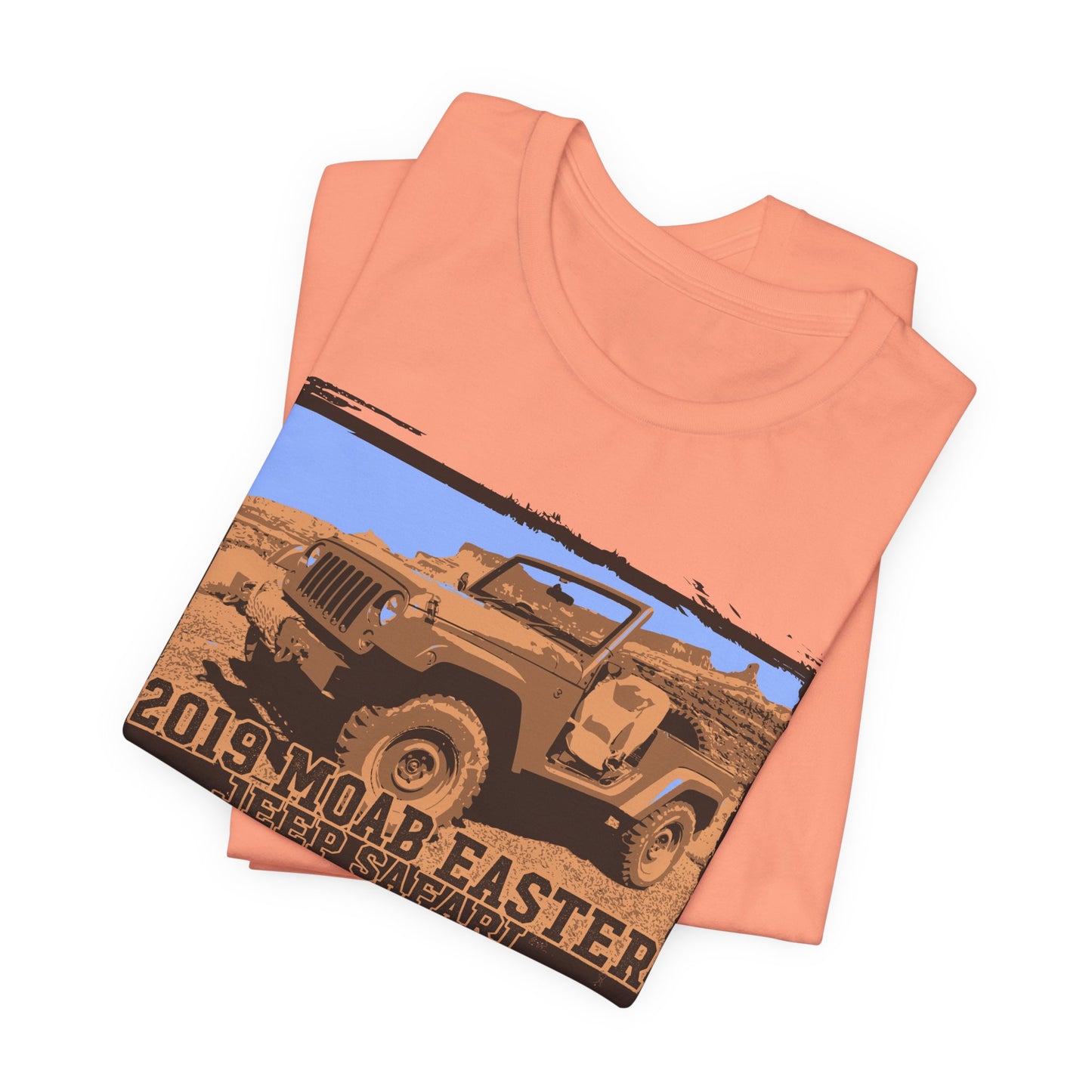 Moab Easter Safari Graphic Design Tee, Moab Easter Shirt, Vintage Tees, Art Design T-Shirt, Graphic Tee, Retro Art Shirts