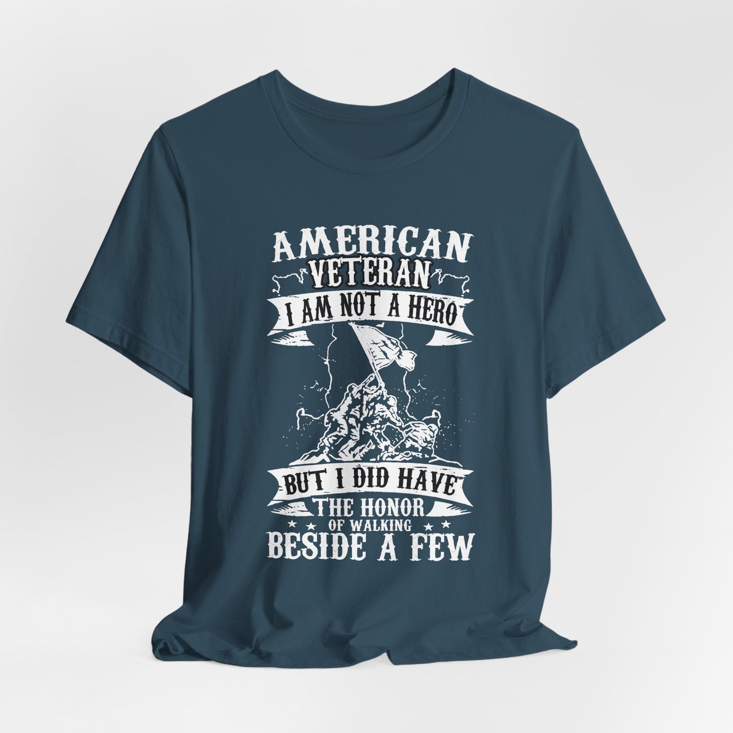 Army Veteran Patriotic Graphic Design Unisex Cotton T-Shirt v53