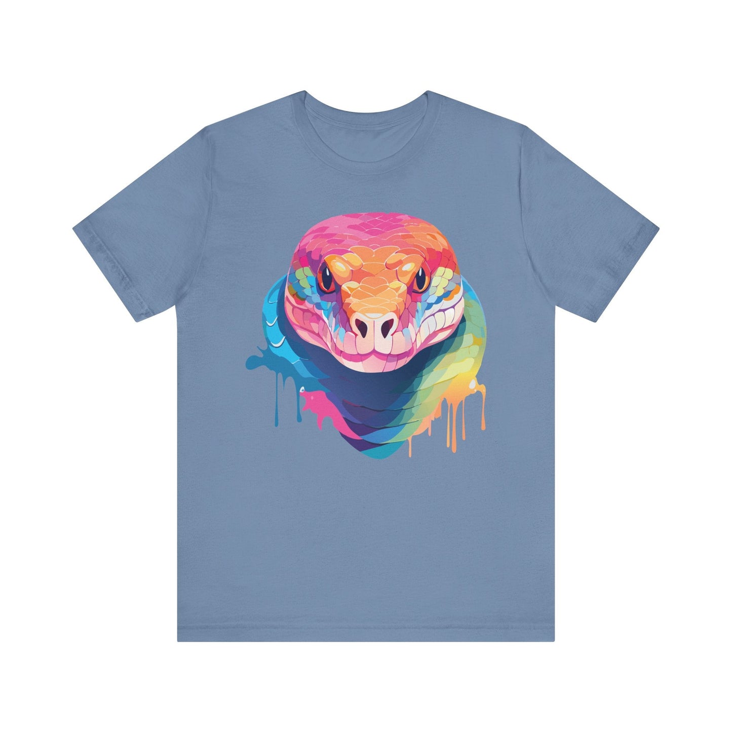 Unisex Animal Shirt With Art Design Wild Animals Graphic Print Casual Short Sleeve Tee