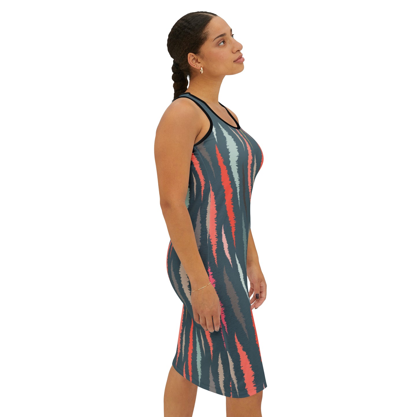 Summer Dress with Abstract prints