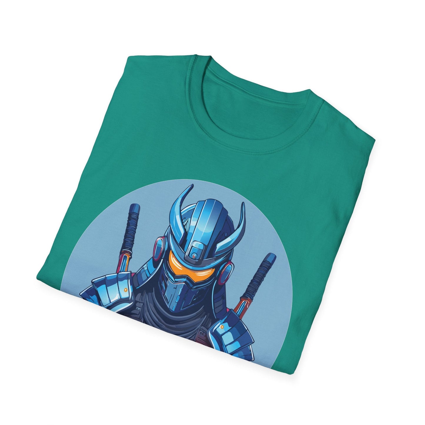 Samurai Shirt Unisex Softstyle T Shirt 100 Percent Ring Spun Cotton Gildan 64000