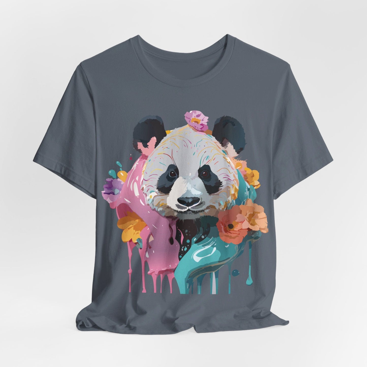 Panda Graphic Tee From Adelpha Unisex Jersey Short Sleeve Vintage Inspired Shirt