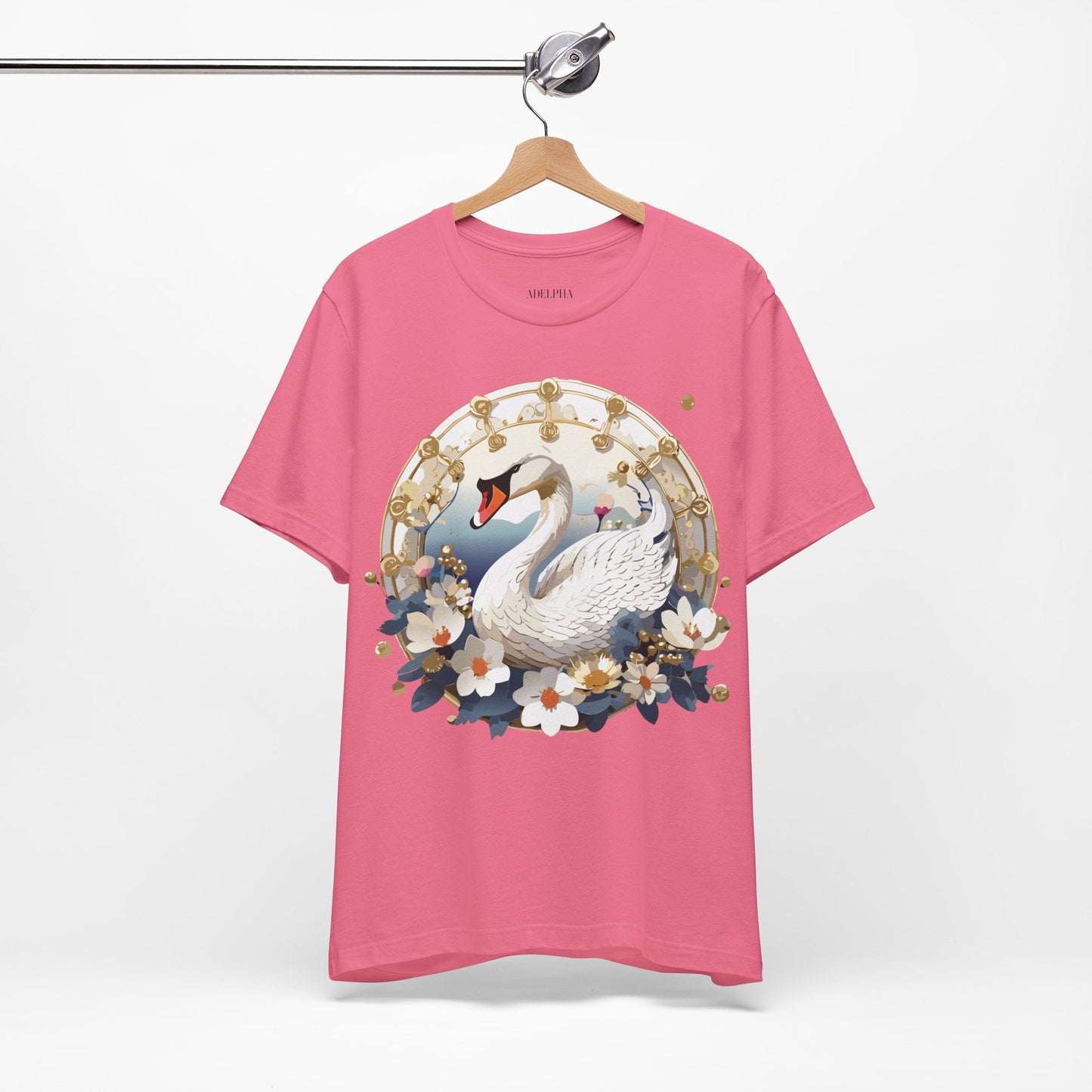 Adelpha Medallion Graphic Tee Unisex Jersey Short Sleeve Art Design Shirt Premium Comfort
