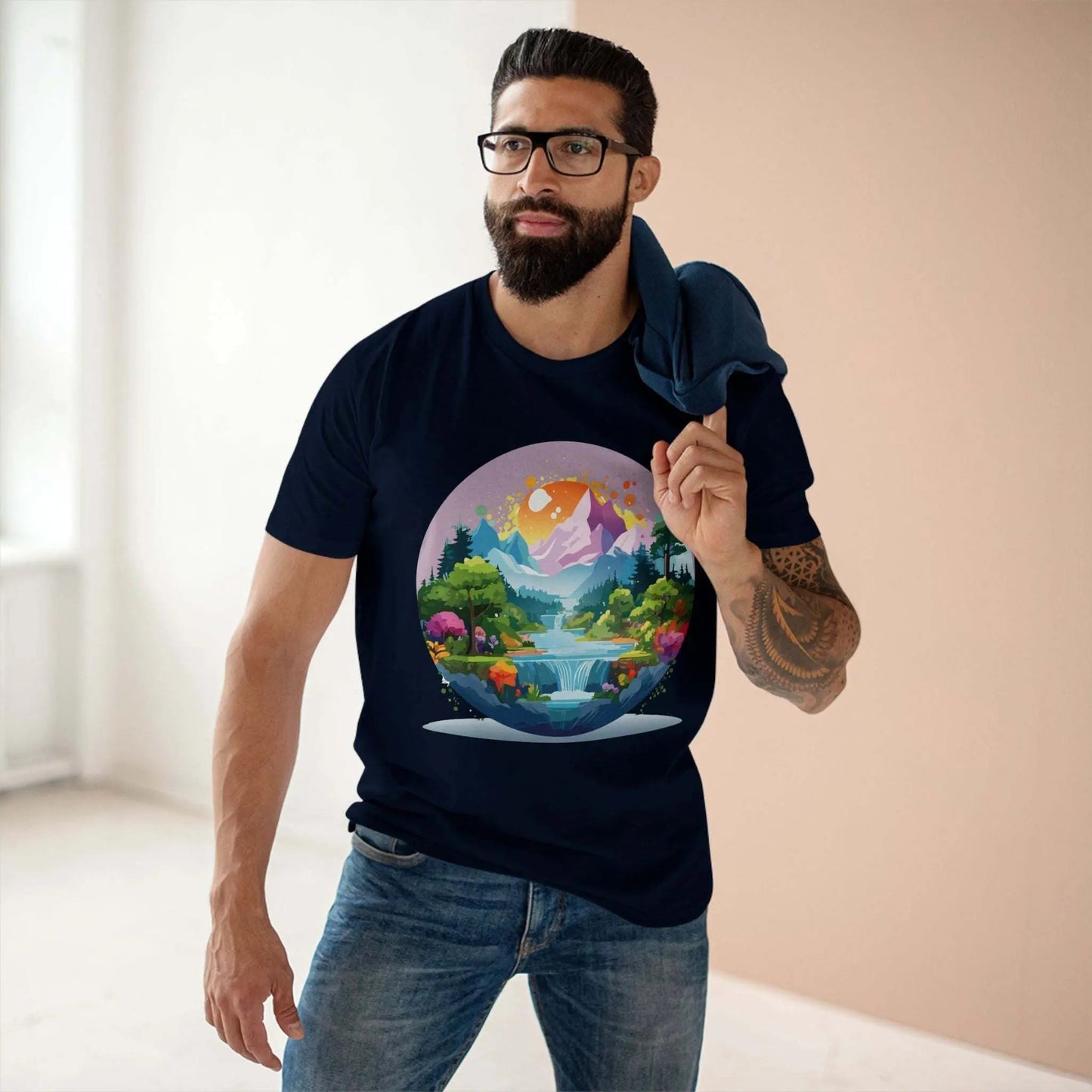 Fantasy Graphic Unisex 100 Cotton Staple Tee 6