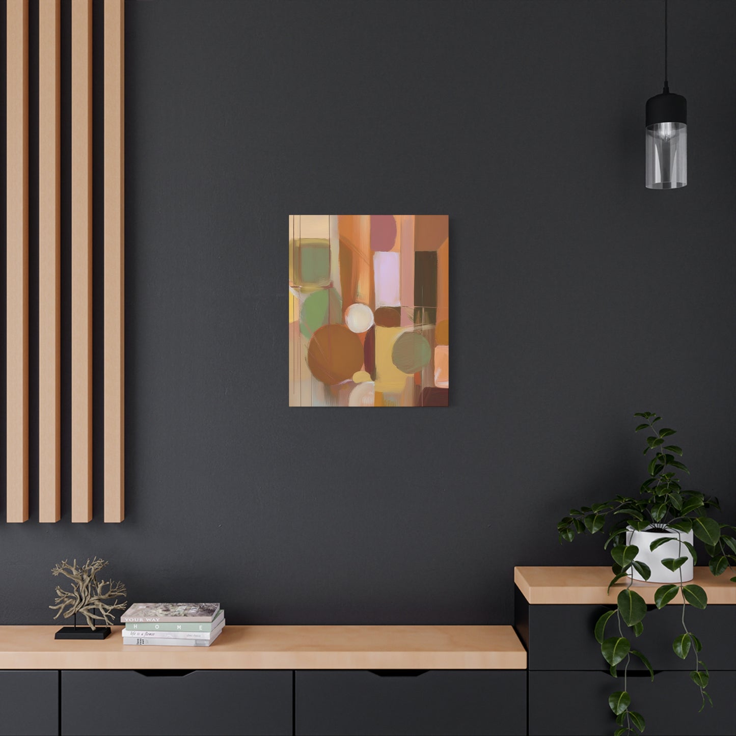 Abstract Geometric Painting Print Canvas 20x24,20x30,24x30 24x32,24x36,30x40 32x48,36x48,40x60 Pine-Wood Inner Frame ABS-53