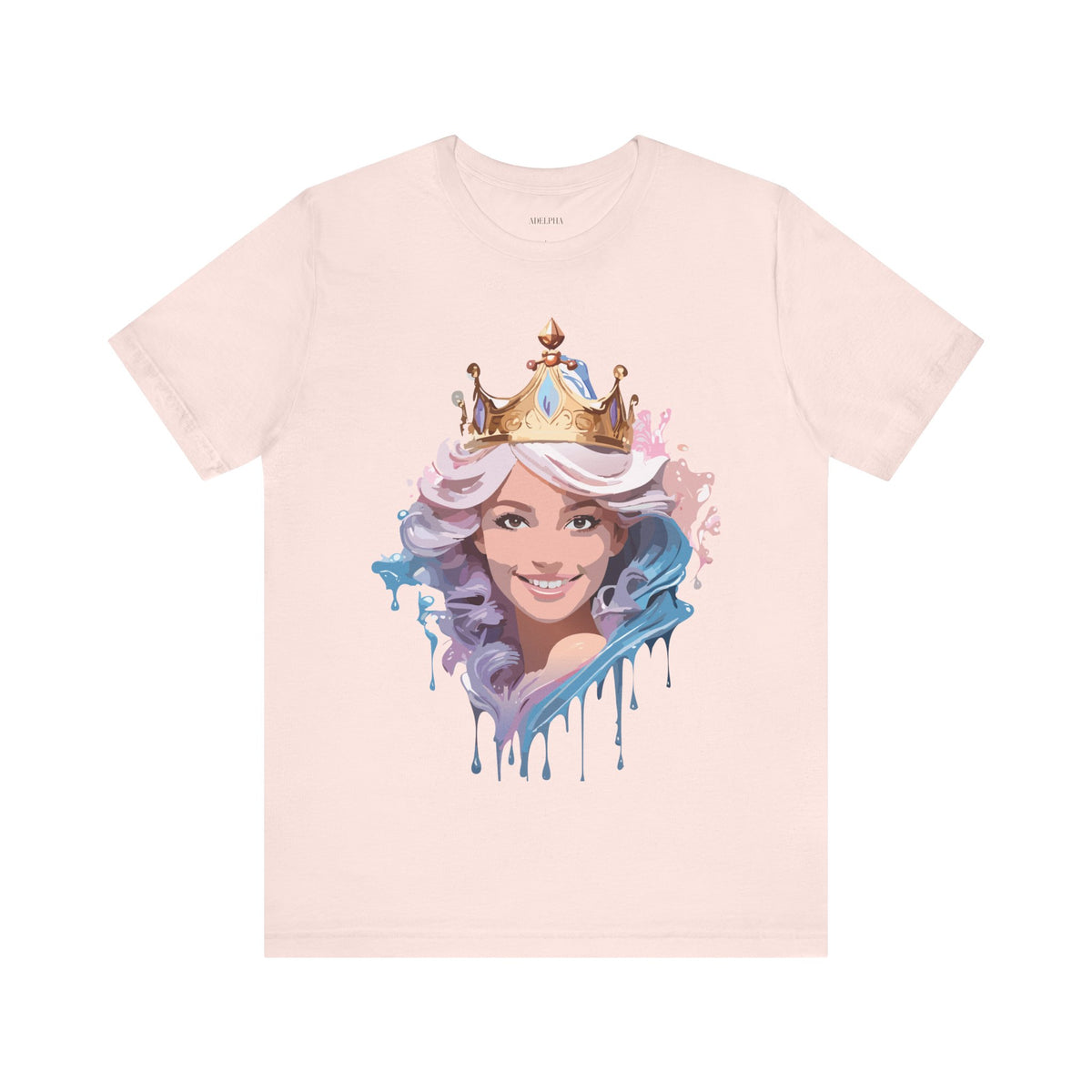 Queen Graphic Unisex Cotton Bella+Canvas Tee with Art Design m182