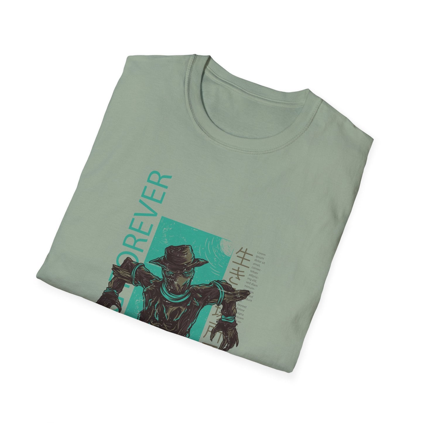 Unisex Art Design Graphic Tee Premium Gildan Softstyle 64000 Short Sleeve Cotton Shirt