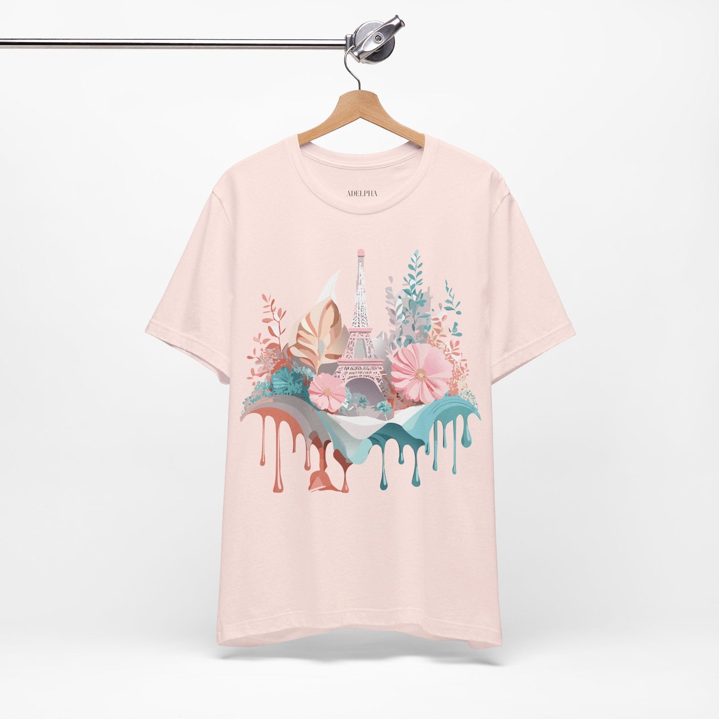 Adelpha Paris Graphic Tee Unisex Short Sleeve Shirt Vintage Art Design Premium Artwork
