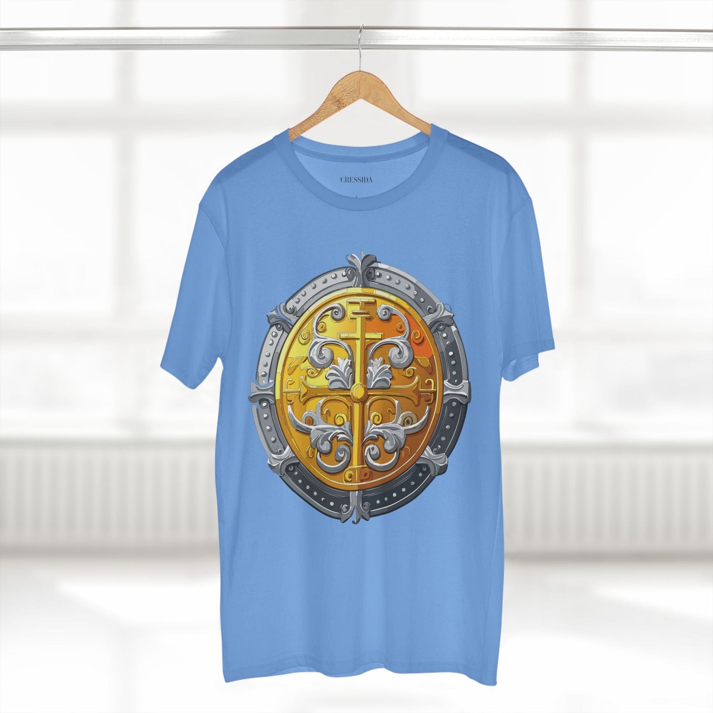 Antique Gold Coin Graphic Design T-Shirt Unisex 100 Cotton With Golden Print Artwork Tee 19