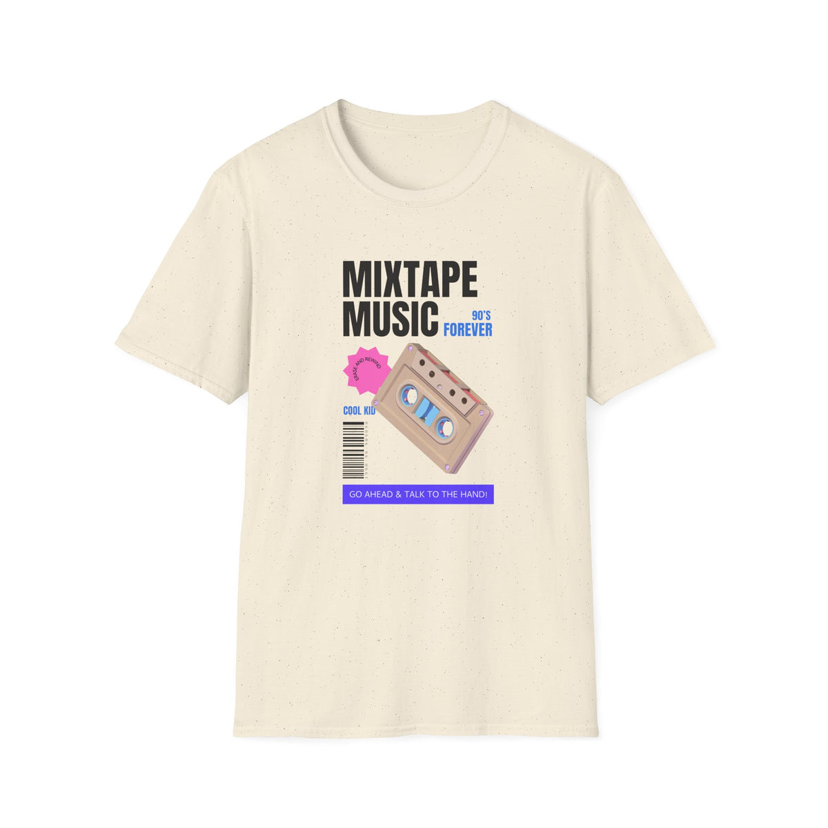 Mixtape Music Vintage Cassette Retro Audio Graphic Tee Gildan Unisex 100 Cotton Tee Shirt r101