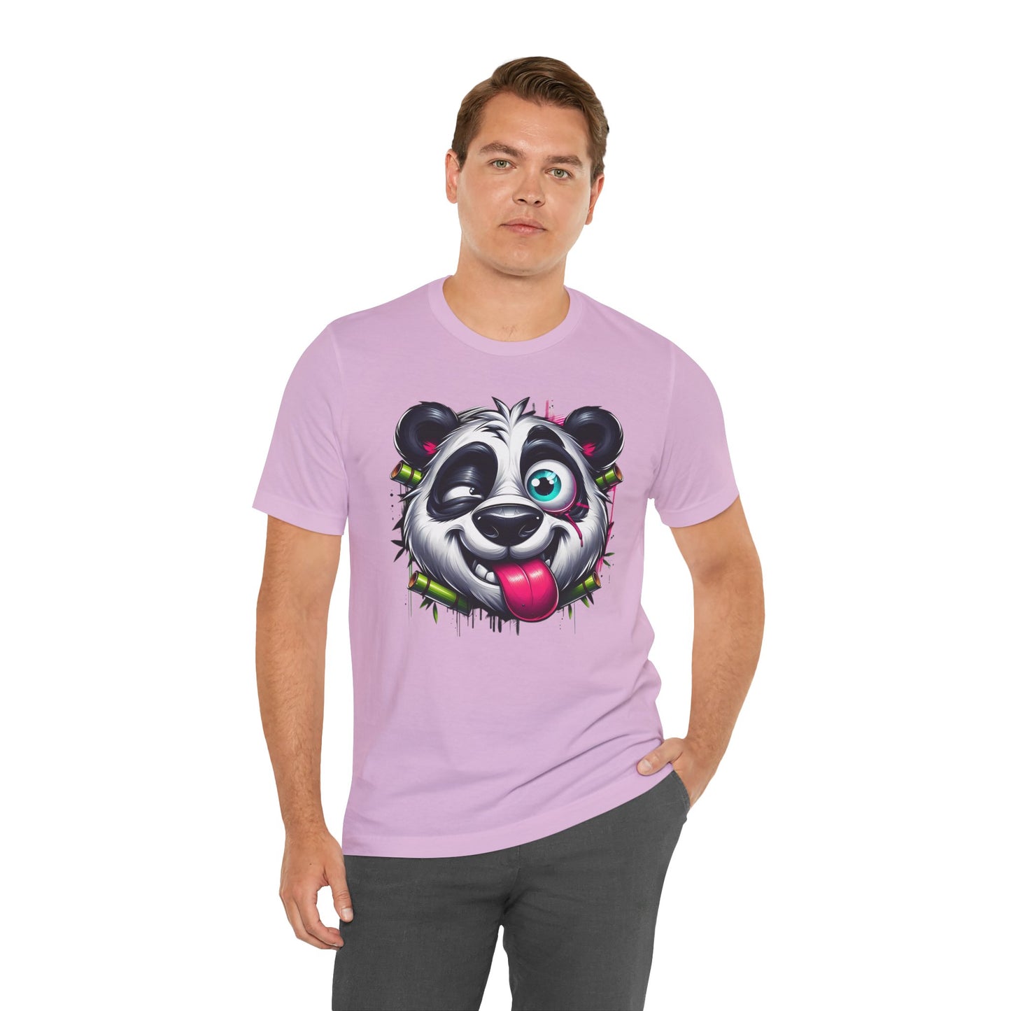 DiDi Panda Shirt, Funny Animal T-Shirt, Cartoon Top, Funny Panda Tee Shirt, Animal Tees, Art Design T-Shirt, Graphic Tee