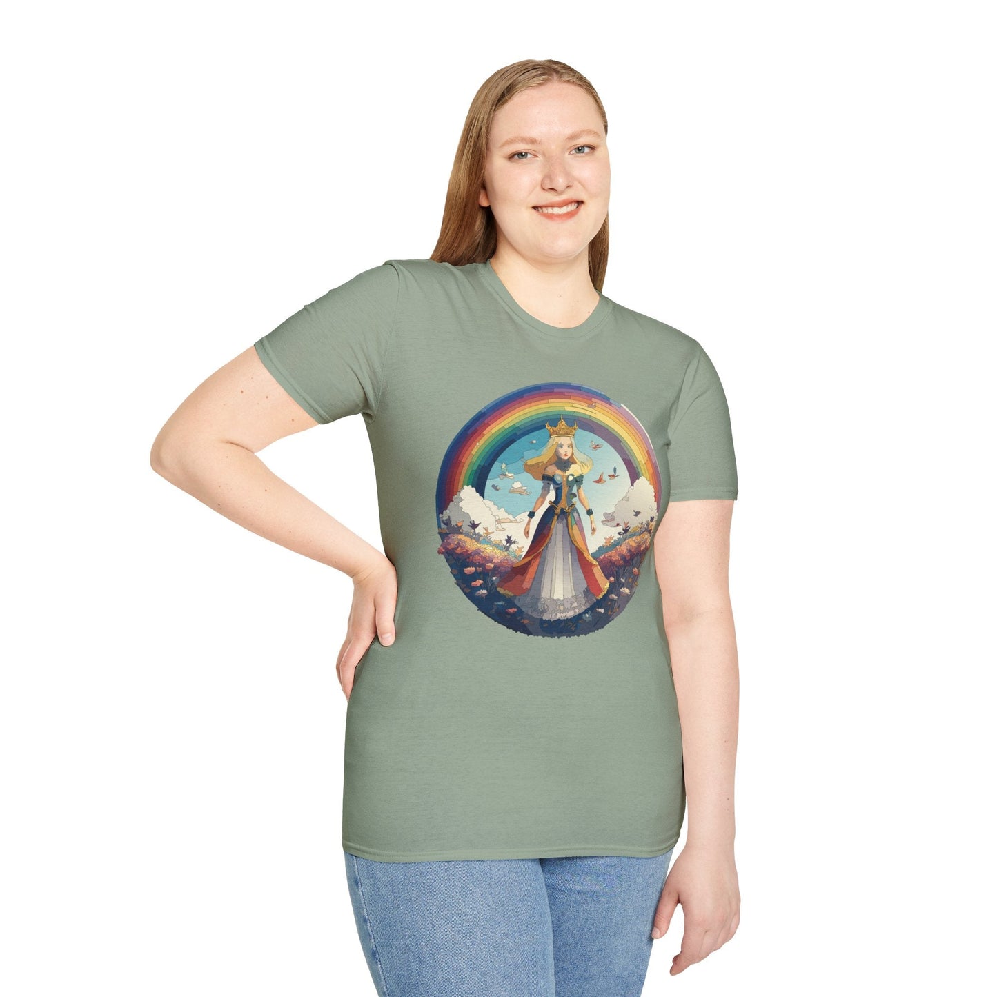 Womens Graphic T Shirts Art Design Shirt Unisex Softstyle Tee 100 Percent Cotton Gildan 64000