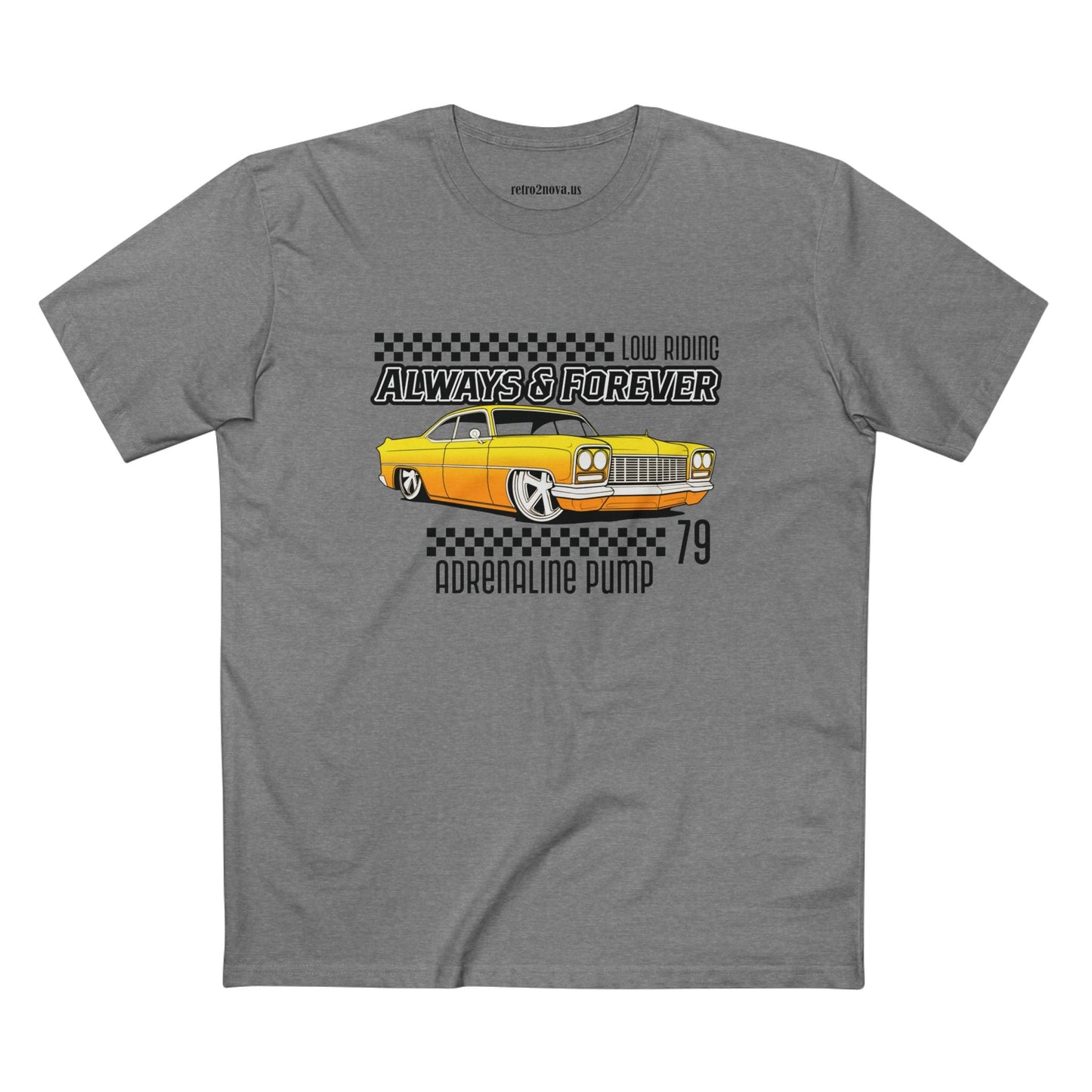 Retro Car Tee Unisex Vintage Car Shirt With Original Art RC-6 Premium Cotton Soft Breathable Comfort