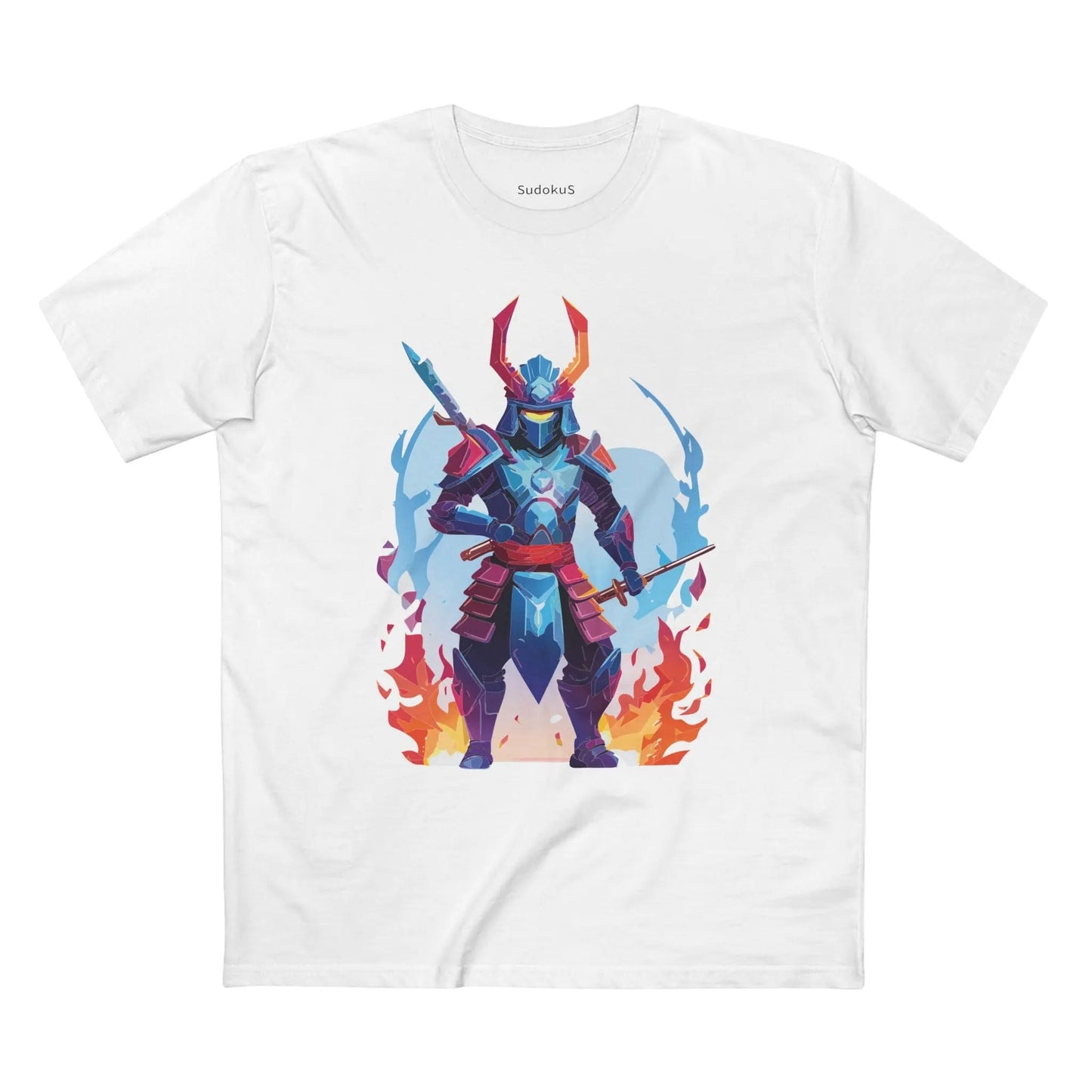 Samurai Graphic Unisex 100 Cotton Staple Tee 27