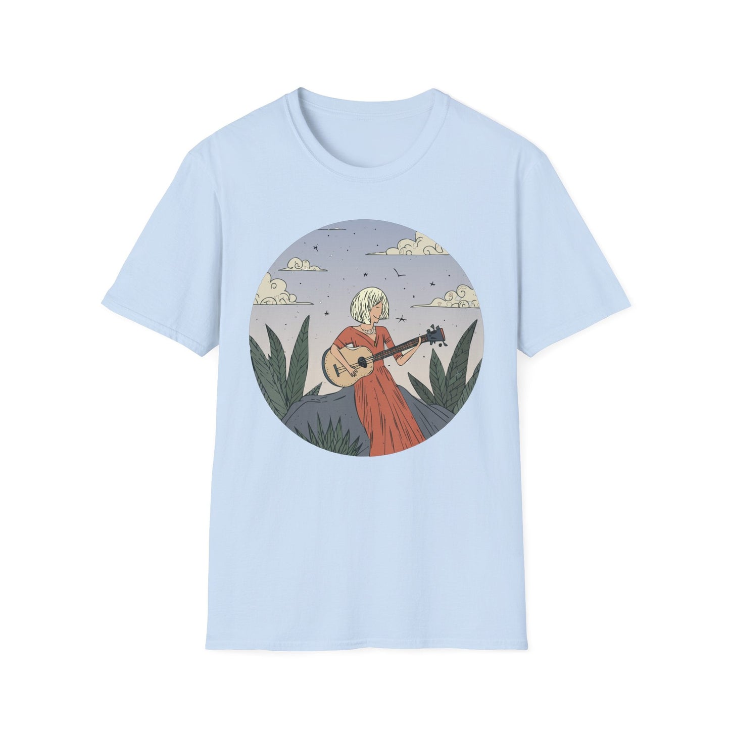 Womens Graphic T Shirts Art Design Tee Unisex Softstyle Gildan 64000 100 Percent Cotton