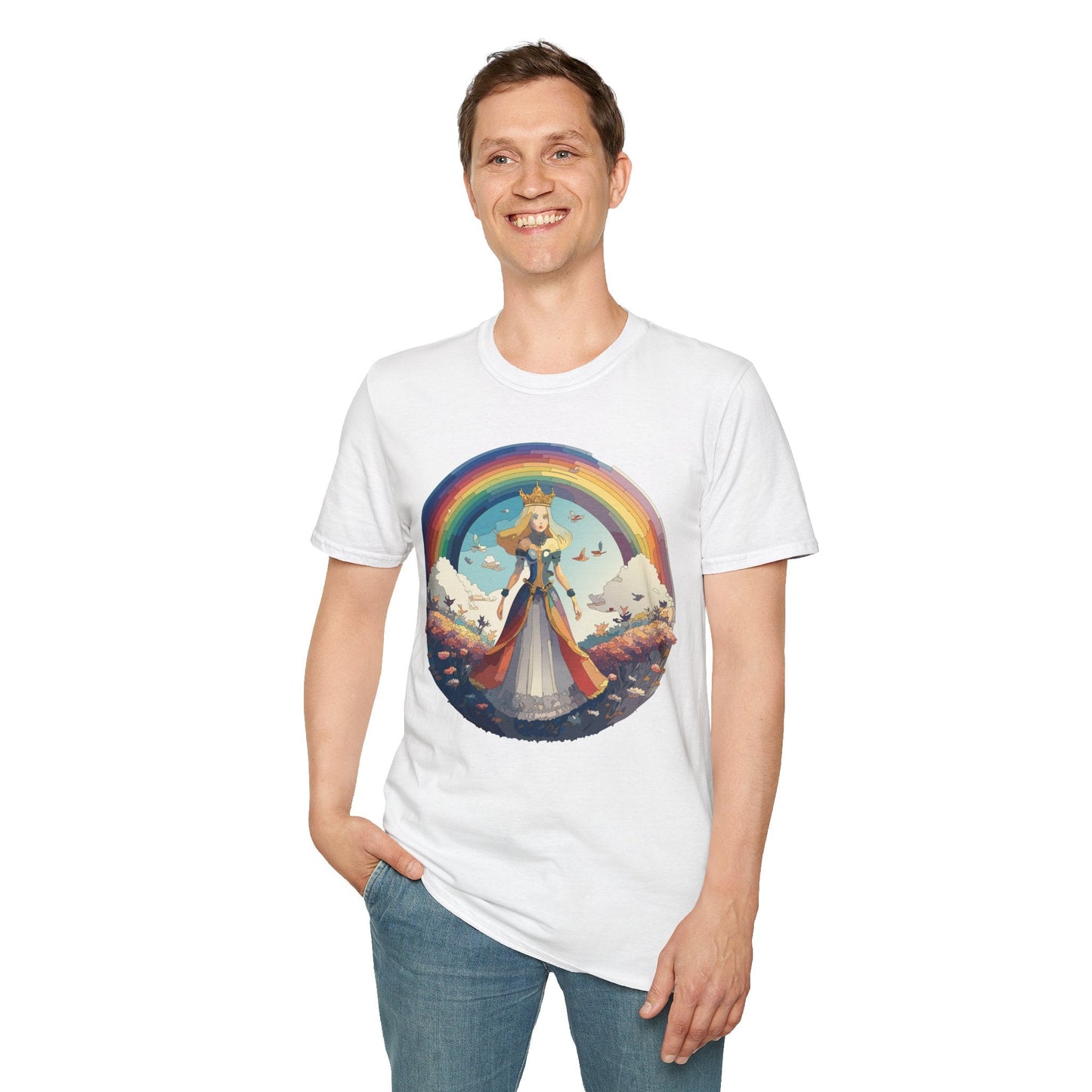Womens Graphic T Shirts Art Design Shirt Unisex Softstyle Tee 100 Percent Cotton Gildan 64000